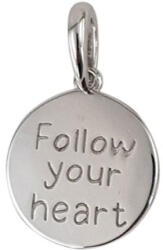 Rankine Pandantiv argint banut Follow your heart (P5589-8)