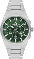 Daniel Klein Exclusive - Ceas Barbatesc Quartz Argintiu DK. 1.13981. 2 (DK.1.13981.2) Ceas
