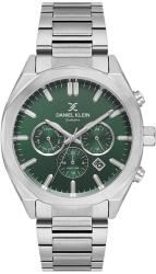 Daniel Klein Exclusive - Ceas Barbatesc Quartz Argintiu DK. 1.14064. 3 (DK.1.14064.3) Ceas