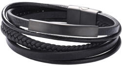 Thia Jewelry S. Steel Bratara Inox Neagra Thia Jewelry S. Steel Barbati (OOTB-MLB063-23-210)