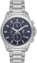 Santa Barbara Polo & Racquet Club Legend - Ceas Barbatesc Quartz Argintiu SB. 1.10675-2 (SB.1.10675-2) Ceas