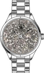 Santa Barbara Polo & Racquet Club Unique - Ceas Dama Quartz Argintiu SB. 2.10001. 5 (SB.2.10001.5) Ceas