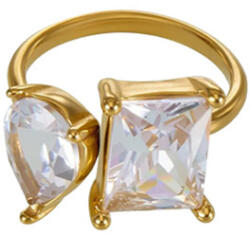 Thia Jewelry S. Steel Inel Inox Auriu Thia Jewelry S. Steel Dama (JC-RA617-9-55)