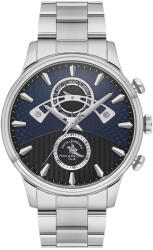 Santa Barbara Polo & Racquet Club Legend - Ceas Barbatesc Quartz Argintiu SB. 1.10592. 2 (SB.1.10592.2) Ceas