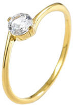 Thia Jewelry S. Steel Inel Inox Auriu Thia Jewelry S. Steel Dama (JC-GJ767-9-51)