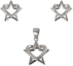 Rankine Set argint inima si stea Miracle (1SE61366-2)