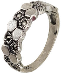 Rankine Inel argint model fagure marcasite Maura marimea 56 (2408-TLY491-56-4)