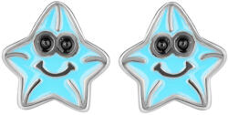 Rankine Cercei argint copii smiling star (E6354-34)