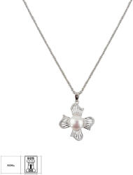 Rankine Lant argint cu pandantiv perla Flower (fyp8906-2)