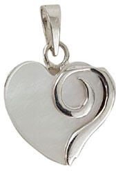 THIA Jewelry Pandantiv argint sidef inima Thia (2202-IPK150-29)