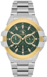 Santa Barbara Polo & Racquet Club Luxury - Ceas Barbatesc Quartz Argintiu SB. 1.10609. 4 (SB.1.10609.4) Ceas
