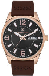 Daniel Klein Premium - Ceas Barbatesc Quartz Cafeniu DK. 1.13668. 6 (DK.1.13668.6) Ceas