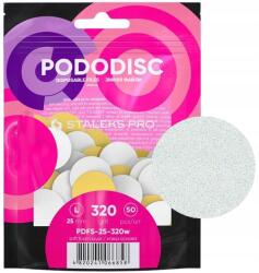 Staleks Cserélhető reszelő fehér Pedikűr koronghoz Pododisc L 320 Grit (PDFS-15-80)