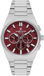 Daniel Klein Exclusive - Ceas Barbatesc Quartz Argintiu DK. 1.13981. 6 (DK.1.13981.6) Ceas