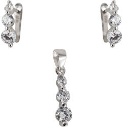 THIA Jewelry Set argint elegant zirconii albe Thia (CAS3585-2)
