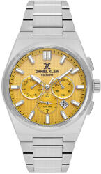 Daniel Klein Exclusive - Ceas Barbatesc Quartz Argintiu DK. 1.13981. 5 (DK.1.13981.5) Ceas