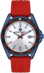 Sergio Tacchini Streamline - Ceas Barbatesc Quartz Rosu ST. 1.10255. 2 (ST.1.10255.2) Ceas