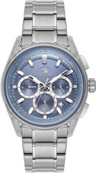Santa Barbara Polo & Racquet Club Legend - Ceas Barbatesc Quartz Argintiu SB. 1.10634. 6 (SB.1.10634.6) Ceas