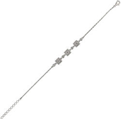 Rankine Bratara argint eleganta zirconii patrate Giselle (2202-TLY258-2)