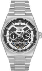 Daniel Klein Skeleton - Ceas Barbatesc Automatic Argintiu DK. 1.14014. 1 (DK.1.14014.1) Ceas