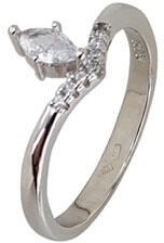 THIA Jewelry Inel argint delicat zirconii Thia marimea 56 (R11502-56-2)