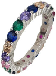 Rankine Inel argint tip verigheta multicolora Rainbow marimea 57 (R13770-57-22)