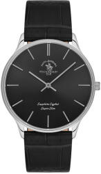 Santa Barbara Polo & Racquet Club Noble - Ceas Barbatesc Quartz Negru SB. 1.10603. 2 (SB.1.10603.2) Ceas