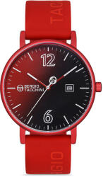 Sergio Tacchini Streamline - Ceas Barbatesc Quartz Rosu ST. 1.10116. 1 (ST.1.10116.1) Ceas