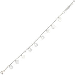 Rankine Bratara argint cercuri Circles (2502-TLY120-8)