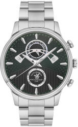 Santa Barbara Polo & Racquet Club Legend - Ceas Barbatesc Quartz Argintiu SB. 1.10592. 3 (SB.1.10592.3) Ceas