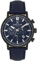 Daniel Klein Exclusive - Ceas Barbatesc Quartz Bleumarin DK. 1.14229. 4 (DK.1.14229.4) Ceas