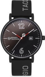 Sergio Tacchini Streamline - Ceas Barbatesc Quartz Negru ST. 1.10116. 5 (ST.1.10116.5) Ceas