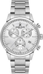 Daniel Klein Exclusive - Ceas Barbatesc Quartz Argintiu DK. 1.14238-1 (DK.1.14238-1) Ceas
