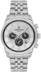 Daniel Klein Exclusive - Ceas Barbatesc Quartz Argintiu DK. 6.14232. 1 (DK.6.14232.1) Ceas