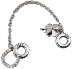 Rankine Talisman argint opritor potcoava si trifoi (G10868-2)
