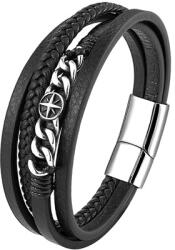 Thia Jewelry S. Steel Bratara Inox Neagra Thia Jewelry S. Steel Barbati (OOTB-MLB167-23-220)