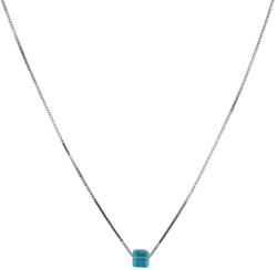 Rankine Lant argint cu pandantiv crystal aquamarin Thia (2408-TLY580-43)