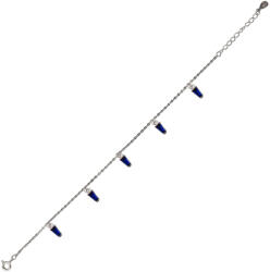 THIA Jewelry Bratara argint zirconii albastre Thia (H3485-12)