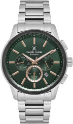 Daniel Klein Exclusive - Ceas Barbatesc Quartz Argintiu DK. 1.14208. 3 (DK.1.14208.3) Ceas