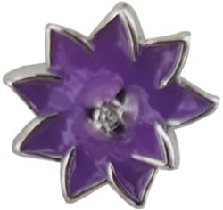 Rankine Talisman argint floare email mov (G12671-21)