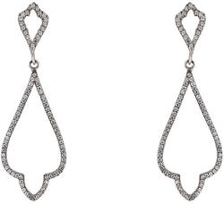 THIA Jewelry Cercei lungi argint Thia cu zirconii (2202-IPK154-2)