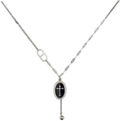 Rankine Lant argint cruciulita cu email Otto (2408-TLY578-23)