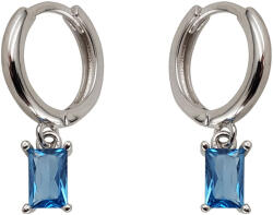 THIA Jewelry Cercei argint rotunzi albastri Thia (E8059-34)