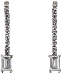 THIA Jewelry Cercei lungi argint Thia cu zirconiu (2211-TLY235-2)
