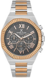 Daniel Klein Exclusive - Ceas Barbatesc Quartz Auriu Rose DK. 1.14075. 5 (DK.1.14075.5) Ceas