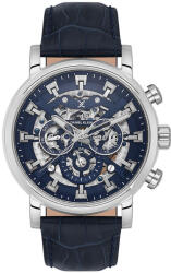 Daniel Klein Skeleton - Ceas Barbatesc Automatic Bleumarin DK. 1.13850. 2 (DK.1.13850.2) Ceas