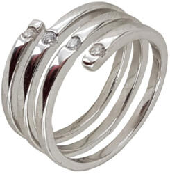 THIA Jewelry Inel argint circular zirconii Thia marimea 55 (FYR16231-55-2)