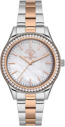 Santa Barbara Polo & Racquet Club Unique - Ceas Dama Quartz Argintiu SB. 1.10490. 4 (SB.1.10490.4) Ceas