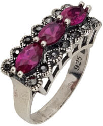 Rankine Inel argint elegant hematite Heya (2502-TLY044-54-15)