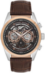 Daniel Klein Skeleton - Ceas Barbatesc Automatic Cafeniu DK. 1.14016. 5 (DK.1.14016.5) Ceas